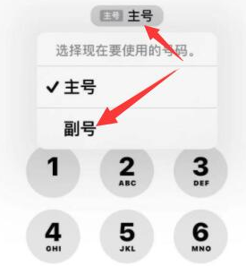 大同苹果14维修店分享iPhone 14 Pro Max使用副卡打电话的方法 